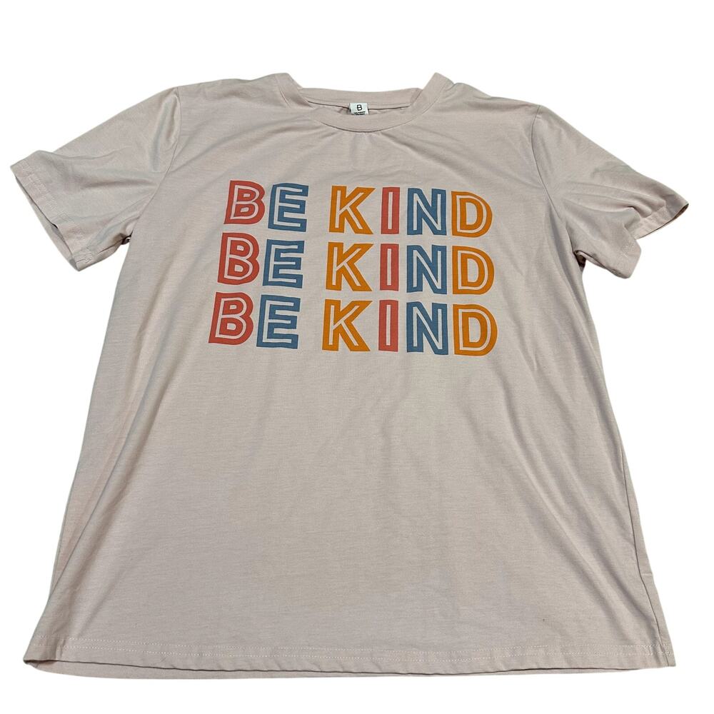 B t-shirt "BE KIND" L